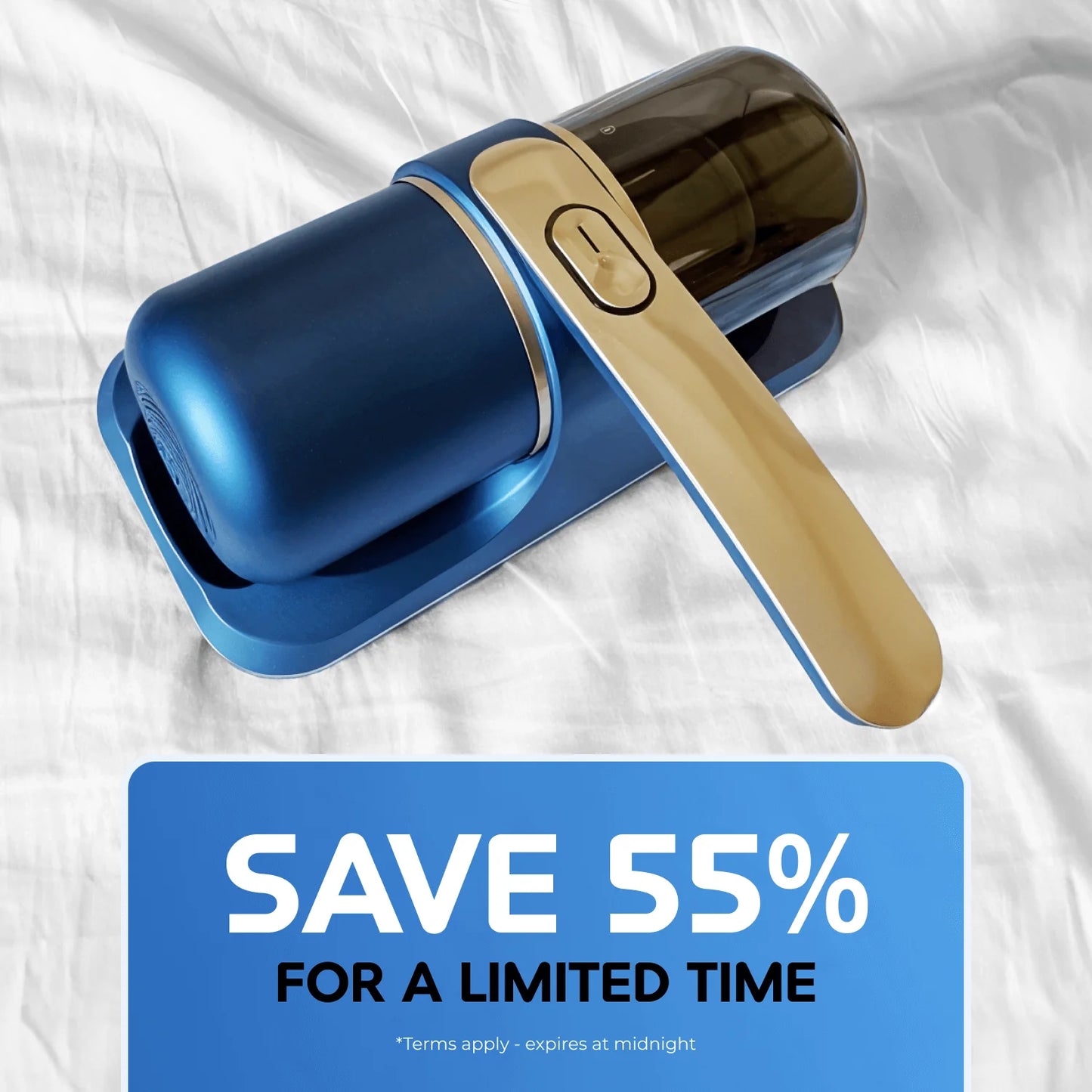 SleepVac® UV Handheld Vacuum by Awesure™