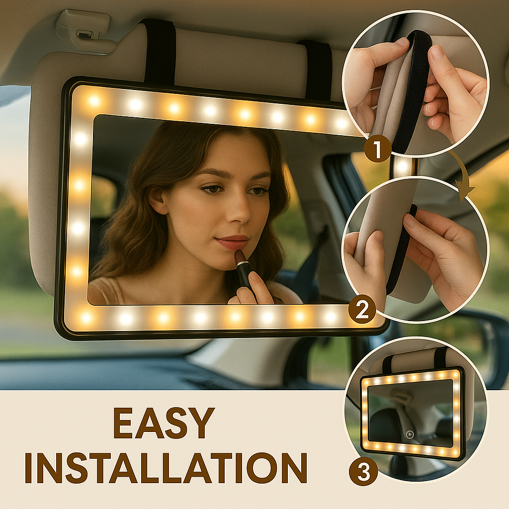 Awesure® Passenger Princess Mirror