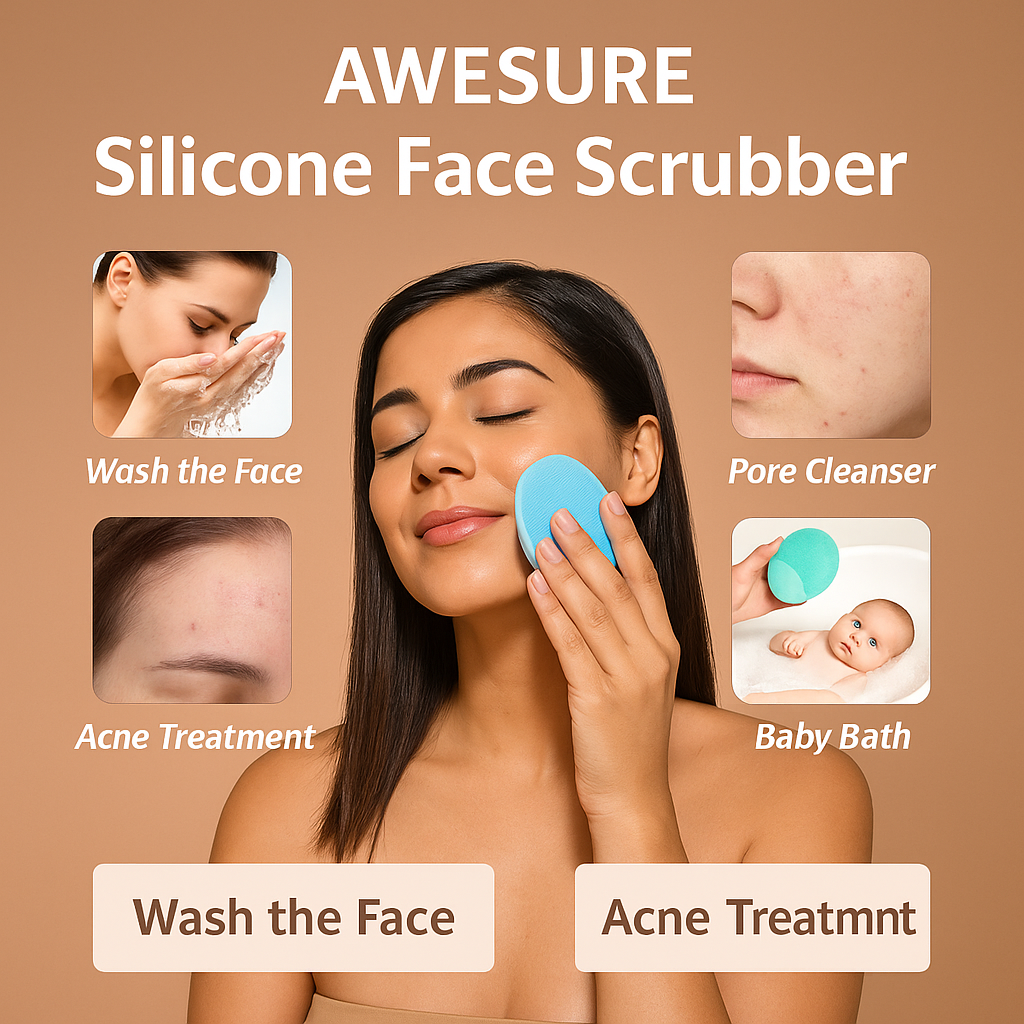 Awesure® Silicone Face Scrubber