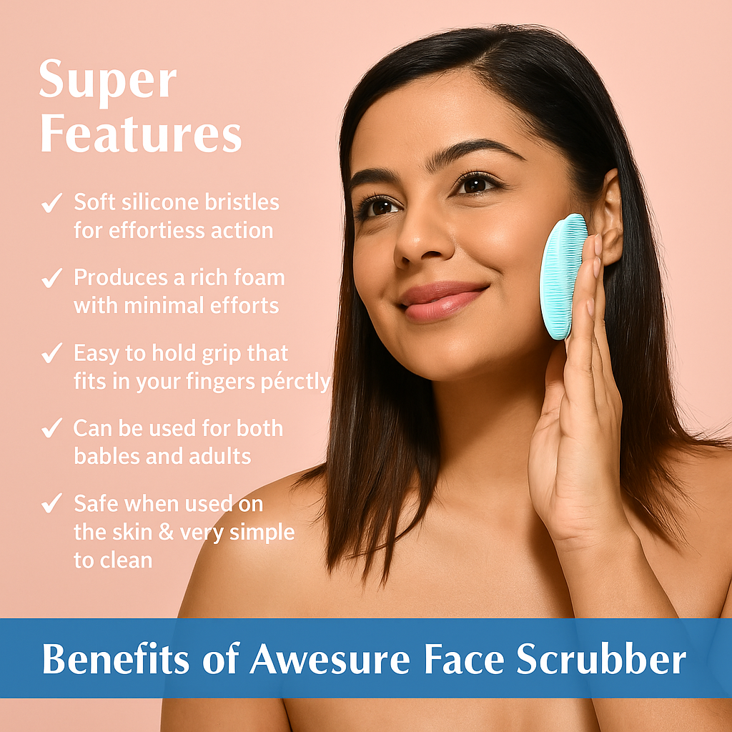 Awesure® Silicone Face Scrubber