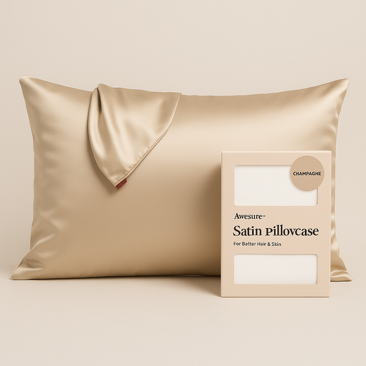 Awesure® SatinGlow Pillow Covers
