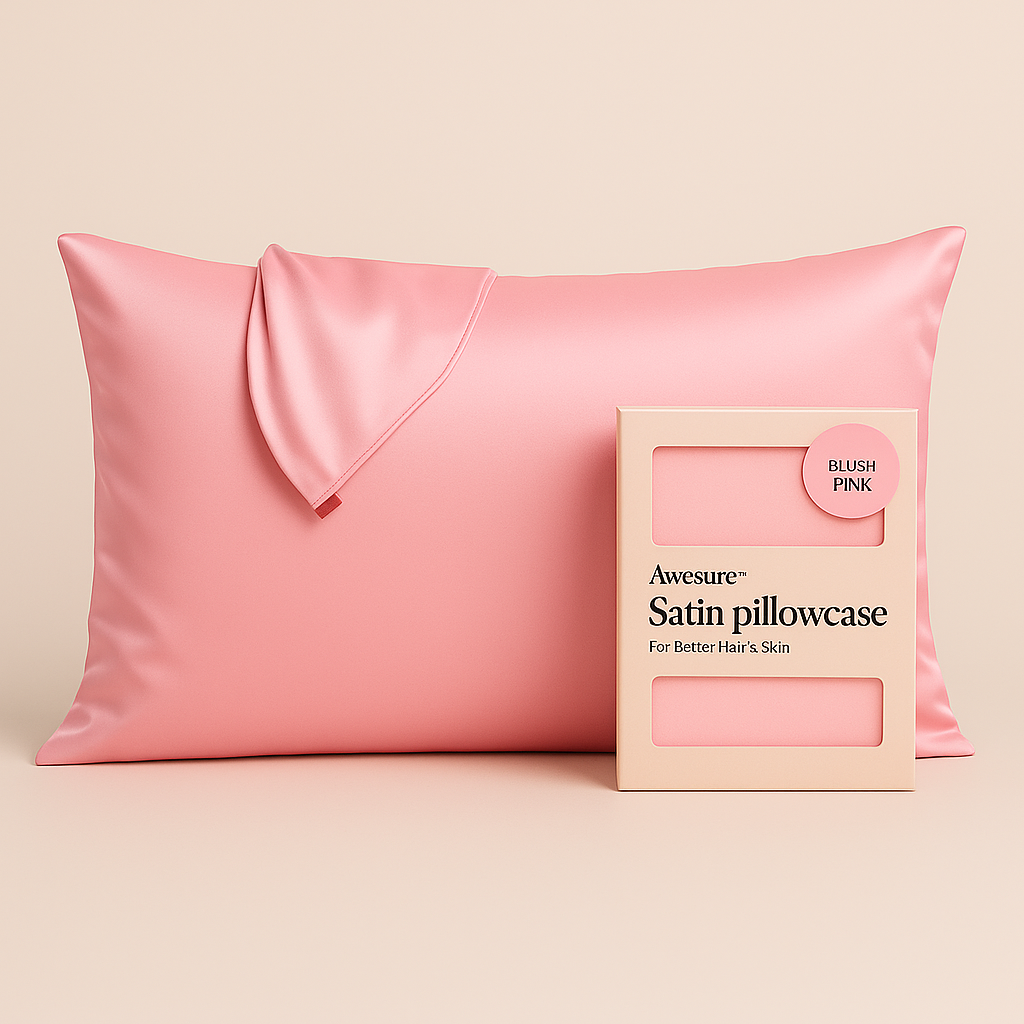 Awesure® SatinGlow Pillow Covers