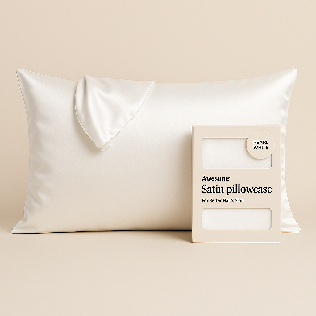 Awesure® SatinGlow Pillow Covers
