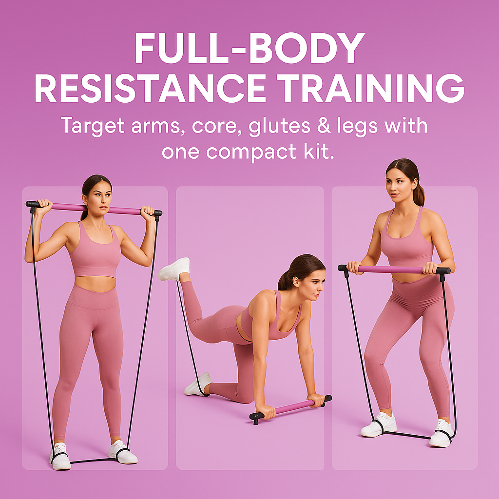 Awesure® Multi-Functional Pilates Bar Kit