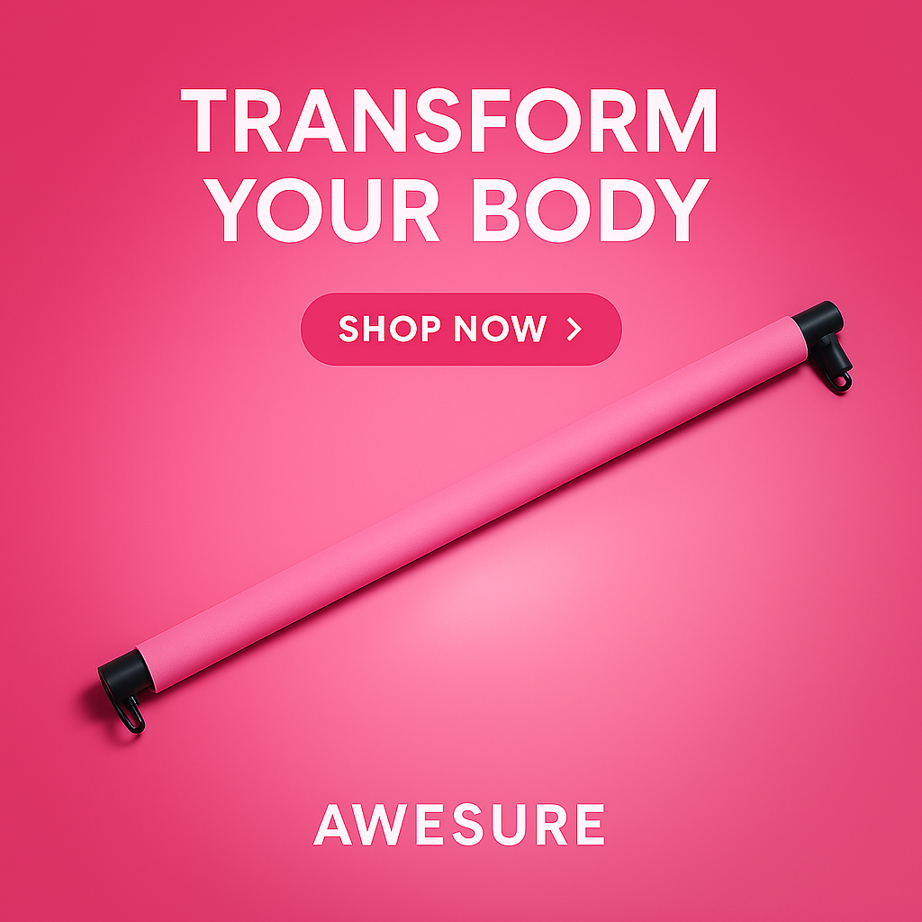 Awesure® Multi-Functional Pilates Bar Kit