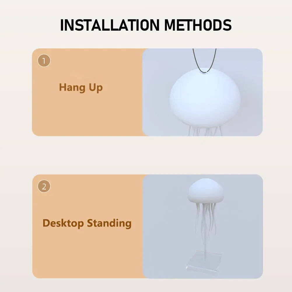 AquaGlow™ Jellyfish Lamp