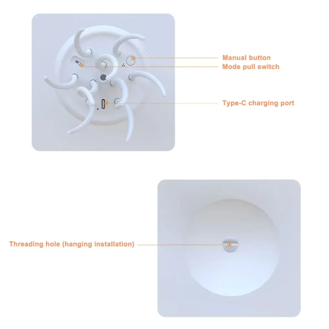 AquaGlow™ Jellyfish Lamp